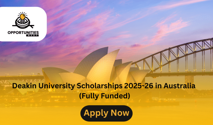Deakin University Scholarships 2025-26 in Australia (Fully Funded)