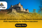 Edinburgh Global Online Learning Masters Scholarships 2025: Opportunity for Distance Education