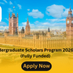 Ellison Undergraduate Scholars Program 2026 in the UK (Fully Funded)