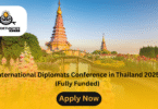 International Diplomats Conference in Thailand 2025 (Fully Funded)