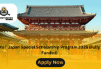 KUT Japan Special Scholarship Program 2026 (Fully Funded)