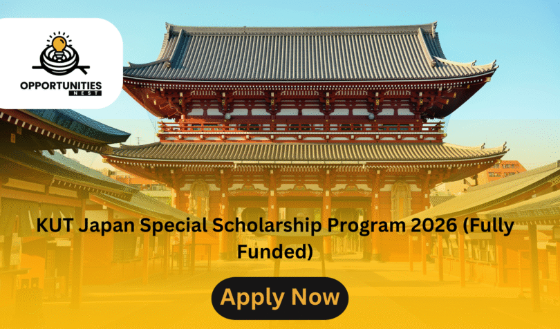 KUT Japan Special Scholarship Program 2026 (Fully Funded)