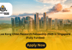 Lee Kong Chian Research Fellowship 2025 in Singapore (Fully Funded)
