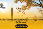 MOFA Taiwan Fellowship 2026 | Fully Funded Opportunity for Scholars