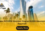 Qatar 2025 FIFA Volunteer Program (4,000 Volunteers Required)