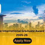 Singapore International Graduate Award (SINGA) 2025-26