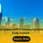University of Sydney AGRTP Scholarship 2026, Australia (Fully Funded)