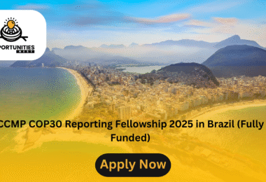 CCMP COP30 Reporting Fellowship 2025 in Brazil (Fully Funded)