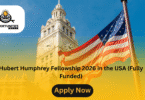 Hubert Humphrey Fellowship 2026 in the USA (Fully Funded)