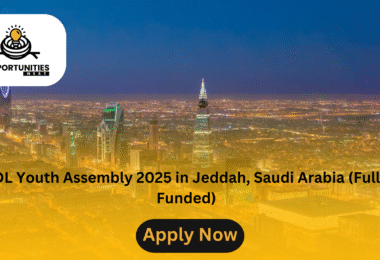 SDL Youth Assembly 2025 in Jeddah, Saudi Arabia (Fully Funded)
