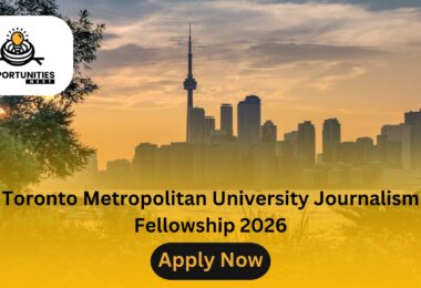 Toronto Metropolitan University Journalism Fellowship 2026